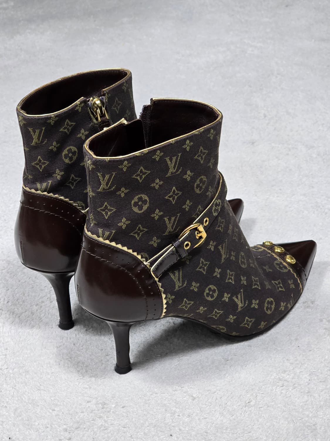 루이비통 토프 모노그램 앵클부츠 36 상품이미지4