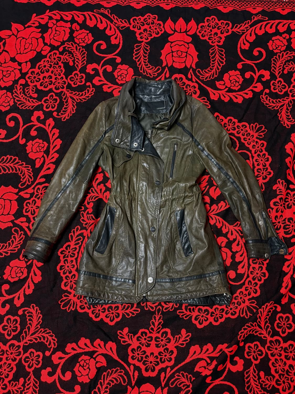 Leather Rock Punk Vkei jacket 상품이미지1