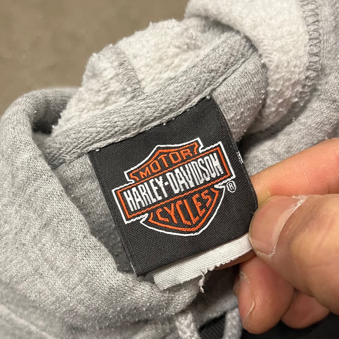 할리데이비슨 로고 후드티 (100) 상품이미지4