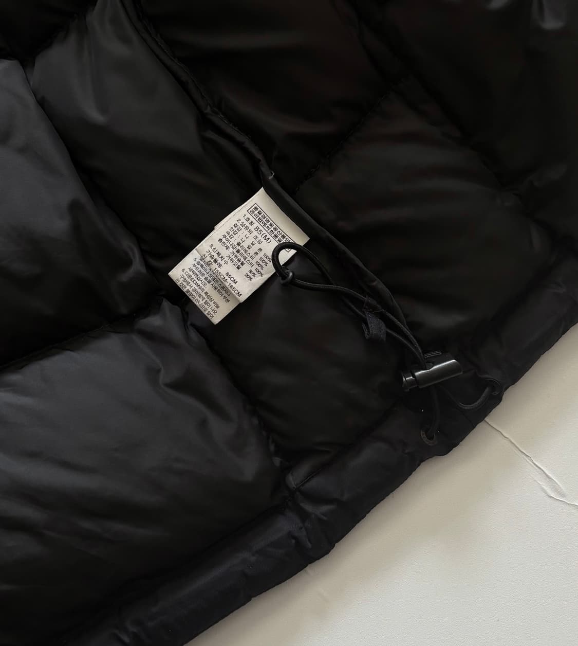 노스페이스 눕시 700 하이벤트 블랙 패딩 상품이미지6