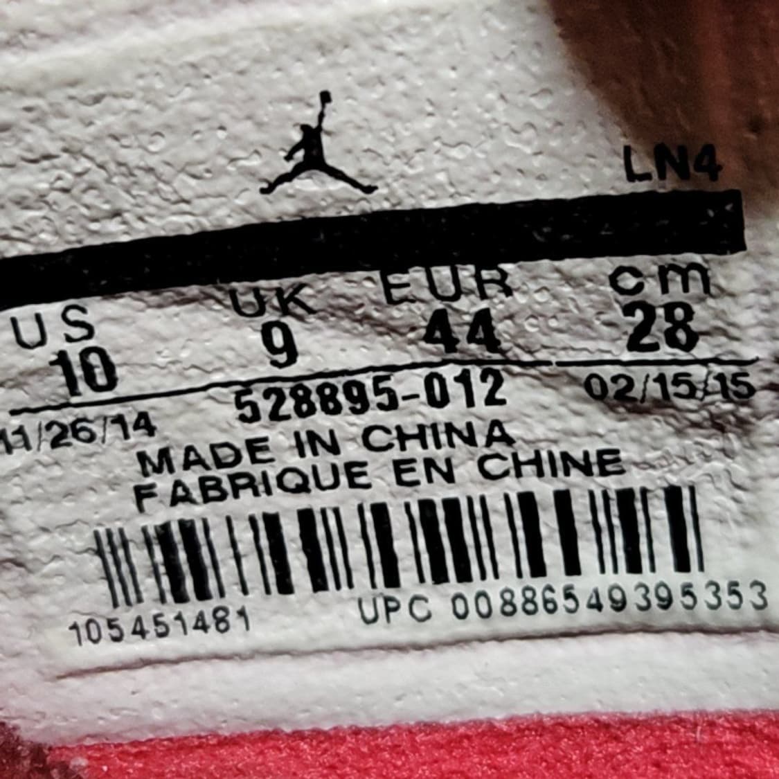 나이키 조던11 280 브레드 로우 상품이미지7