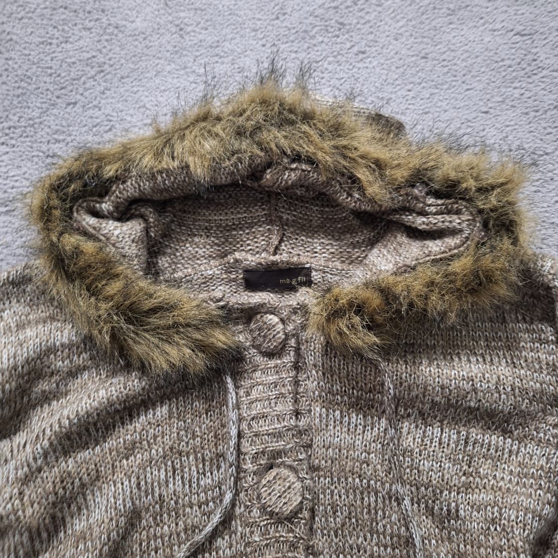 Fur cardigan 상품이미지2