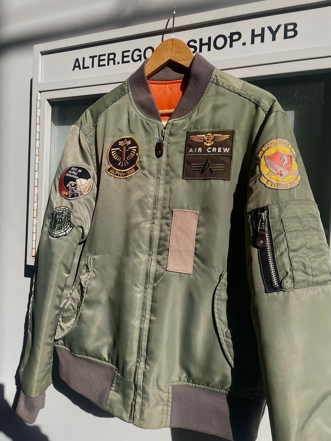 Alpha Industries MA-1 Patch Jacket 상품이미지4