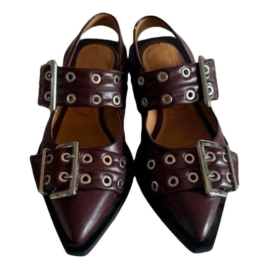 가니 버클 플랫슈즈 상품이미지1