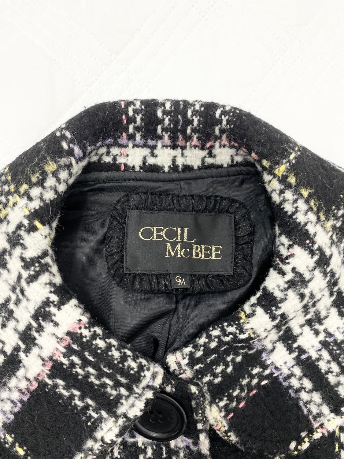 ꒰ঌ 세실맥비 도쿄걸 체크 코트 ໒꒱ 상품이미지4