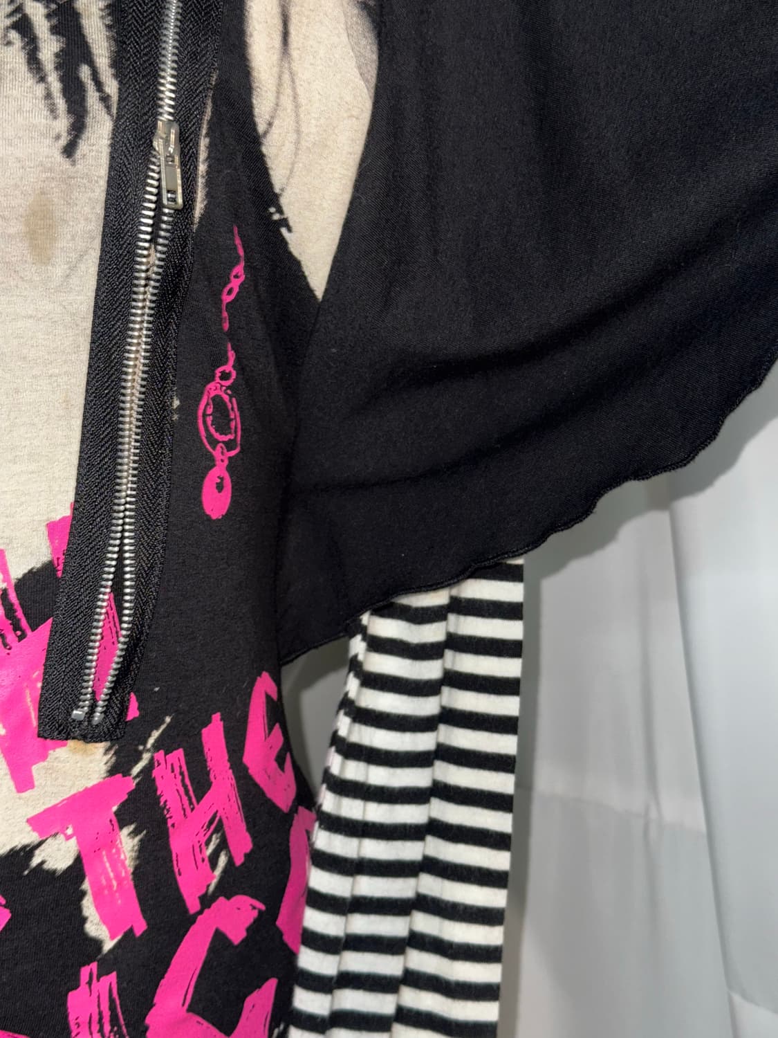 캐캐체 아무깔 펑크 디그딥 레드체크 코디세트 상품이미지5