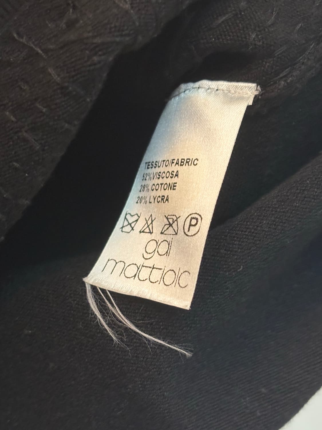 유럽 이태리 빈티지 gai mattiolc 니트 나시 상품이미지4