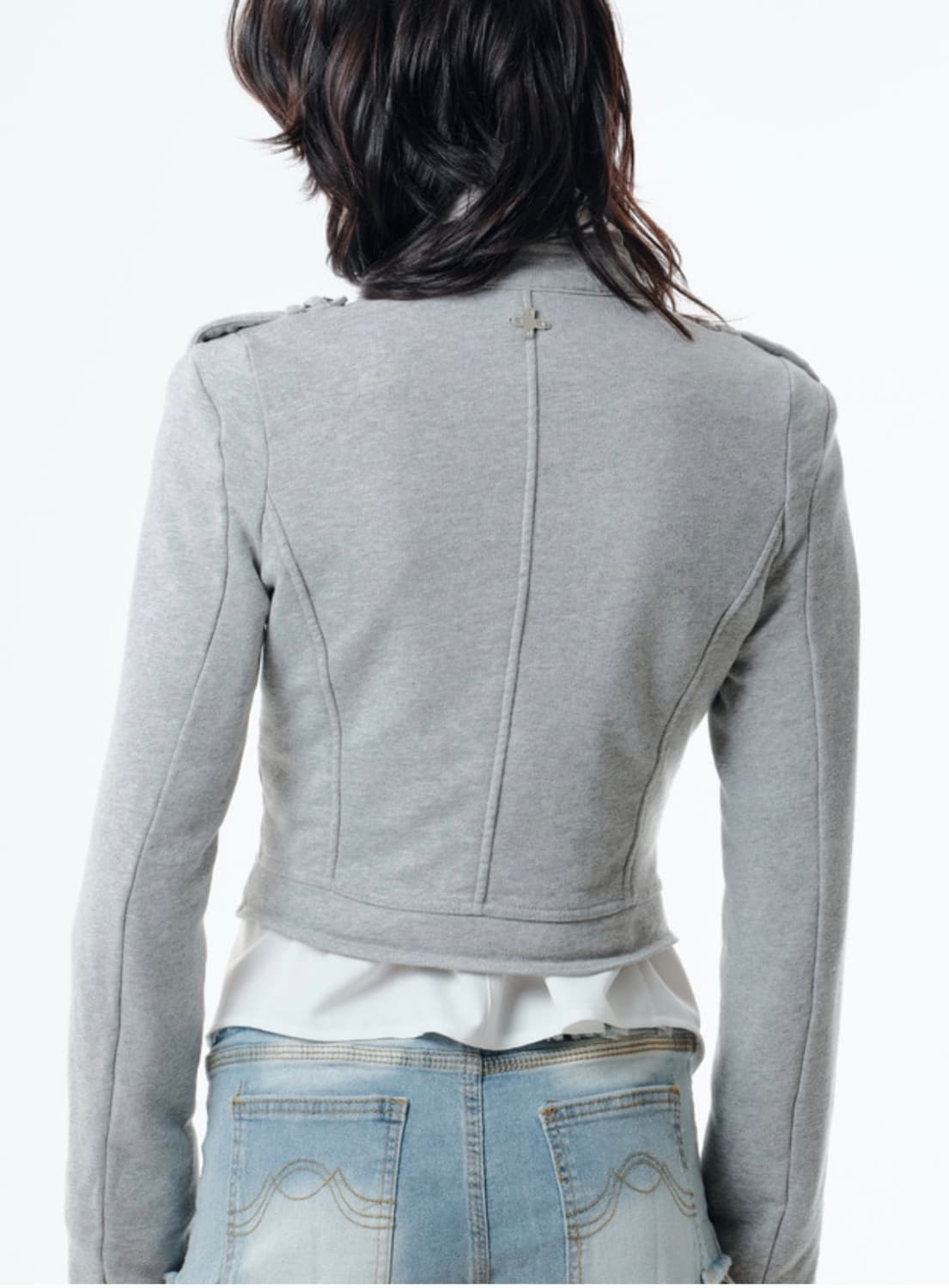 NAPOLEON JACKET (MELANGE GREY) 상품이미지3