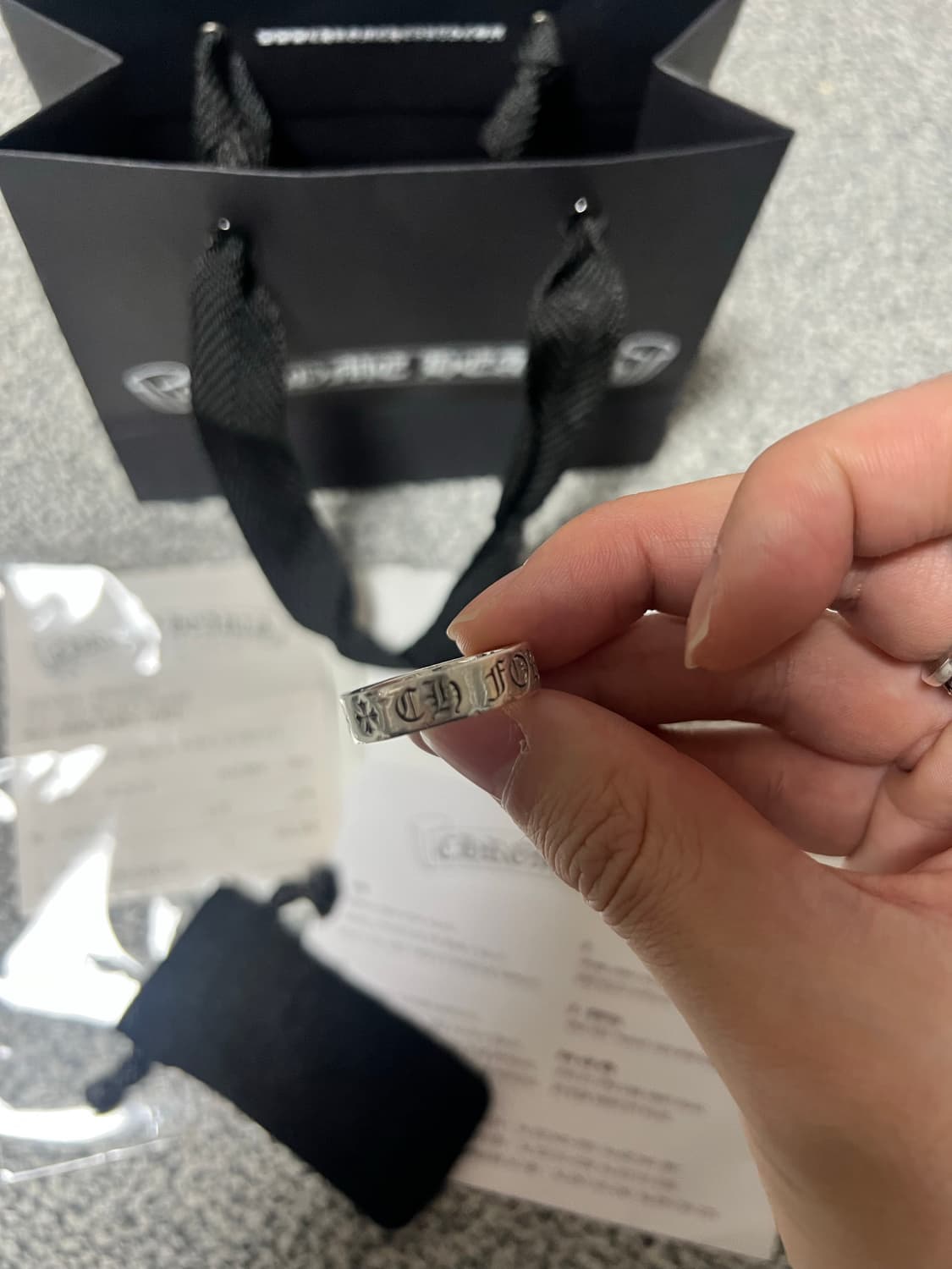 [us7.5] 크롬하츠 포에버링 상품이미지5