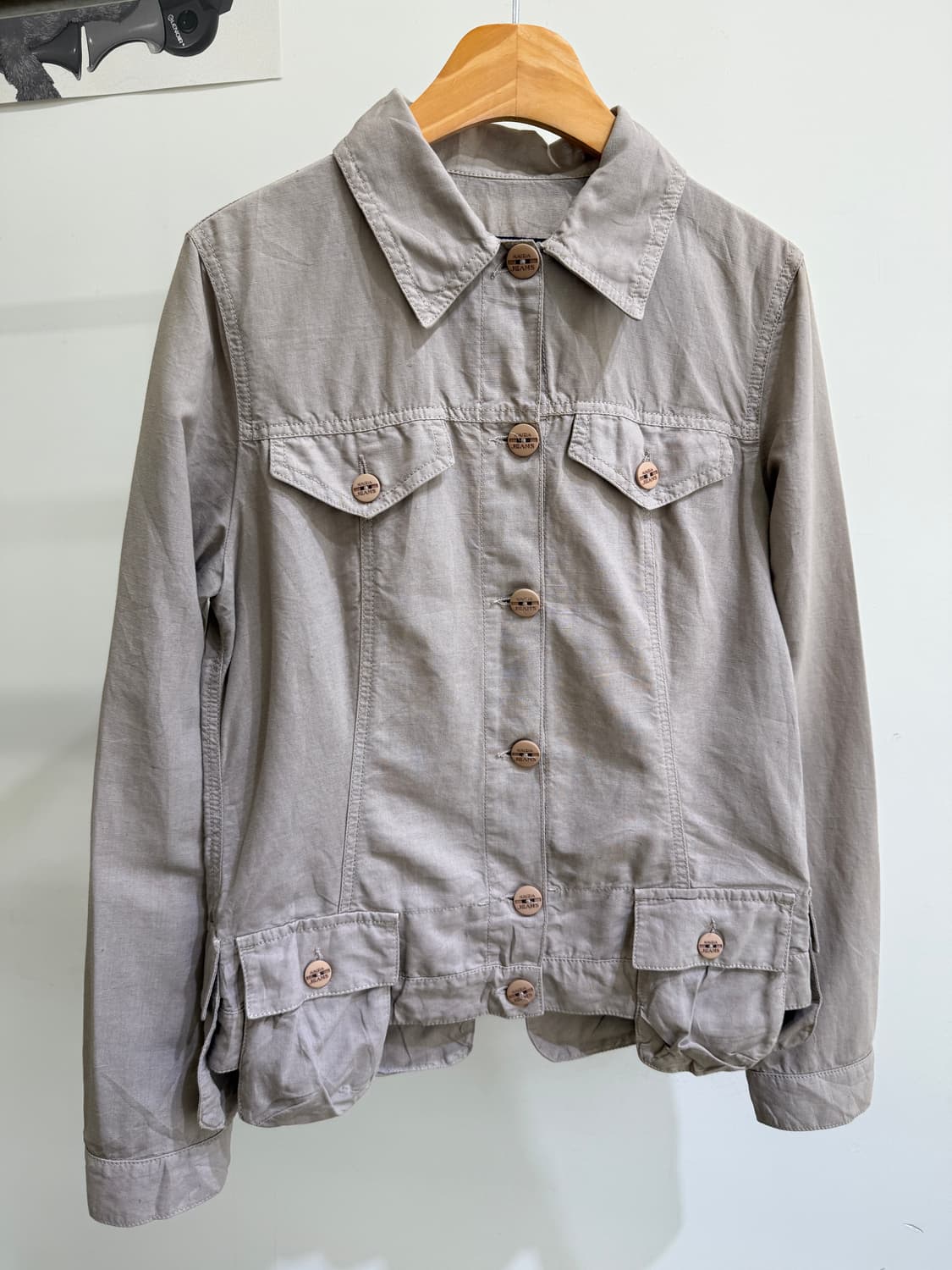 KRIZIA JEANS (Made in Italy) 멀티 포켓자켓 상품이미지2