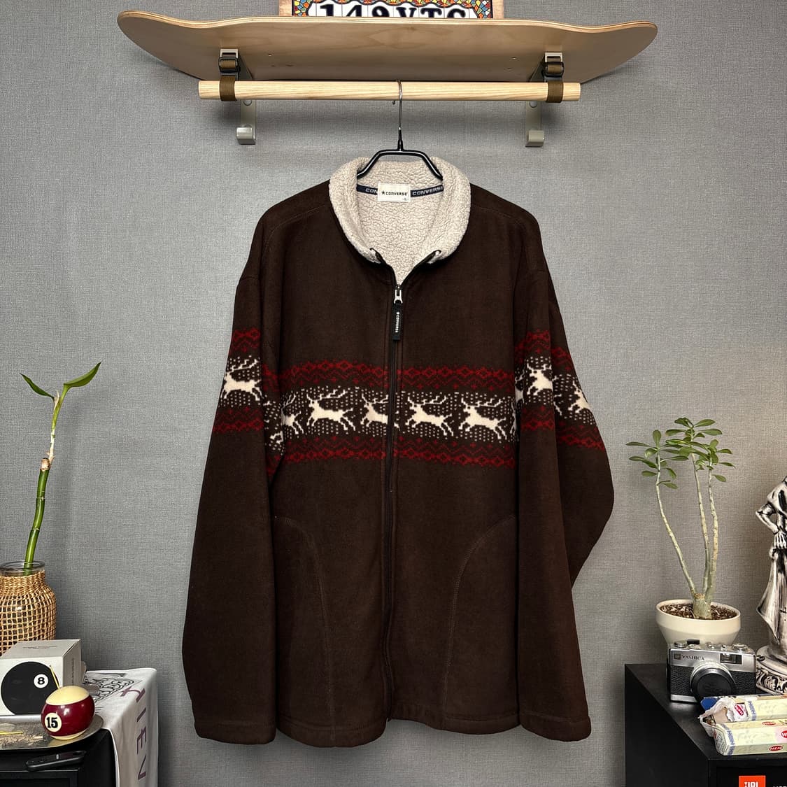컨버스 플리스자켓 상품이미지2