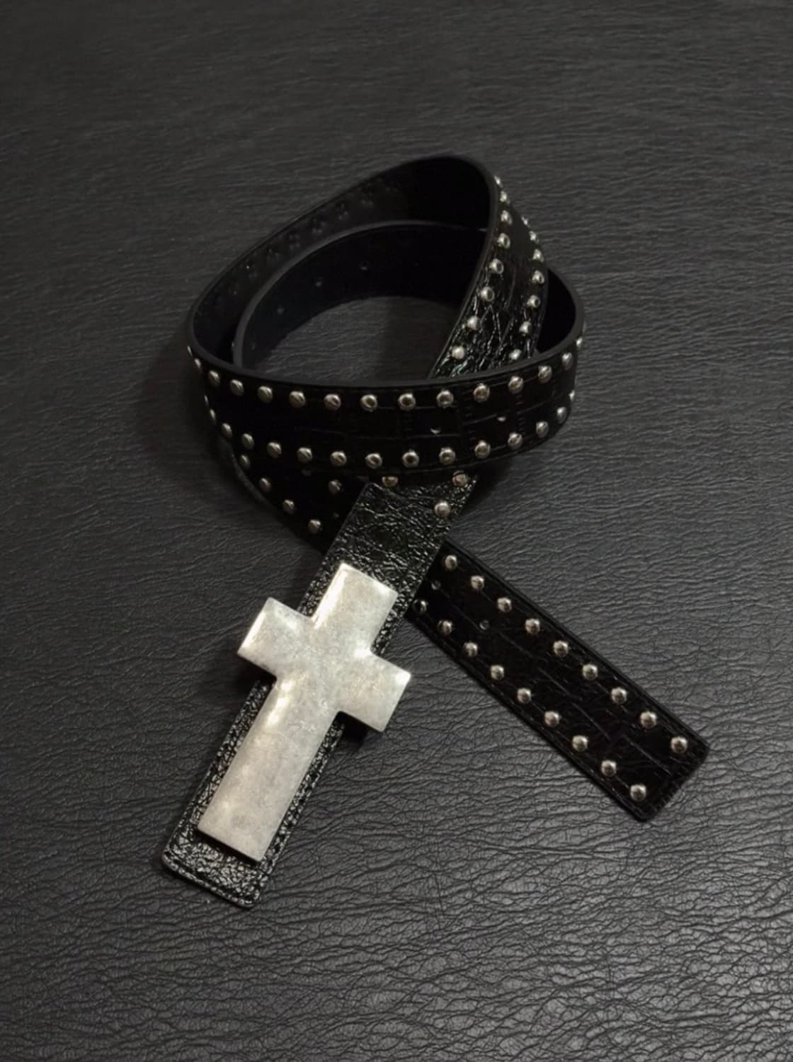 REBEL WAVE Cracked Nail cross belt  상품이미지8