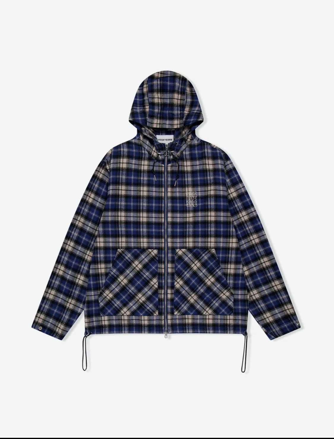 예쓰아이씨 체크 자켓 L 상품이미지1
