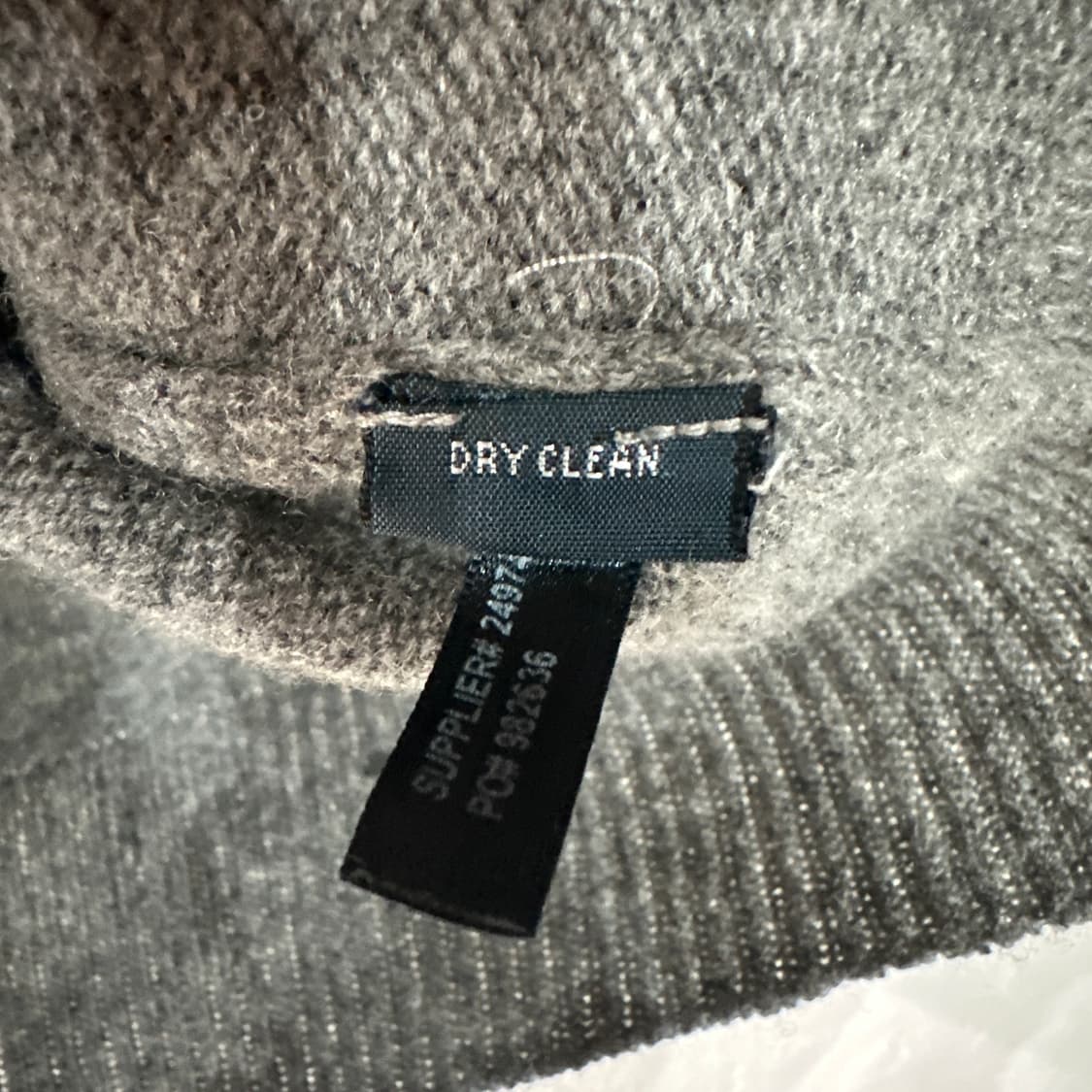 폴로랄프로렌 램스울 브이넥 니트 S 상품이미지4