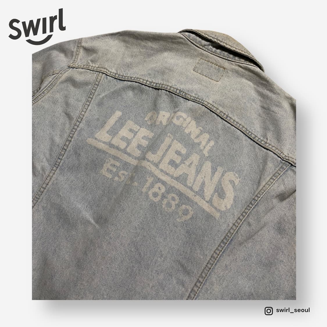 🌊Lee authentic Denim jackets 상품이미지4
