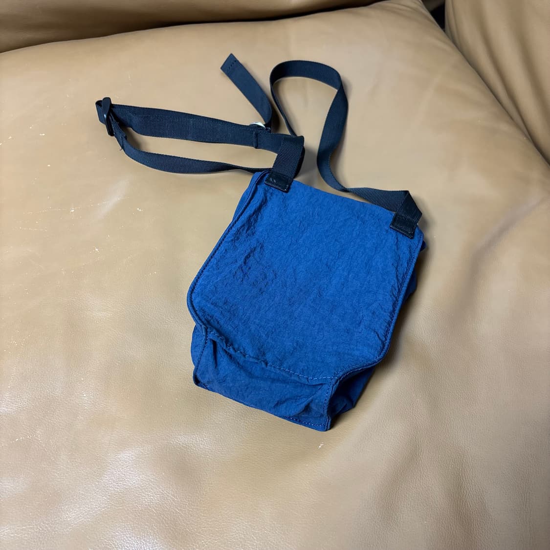 나나미카 노스페이스 퍼플라벨 샤코슈 미니백 크로스백 가방 네이비 상품이미지7