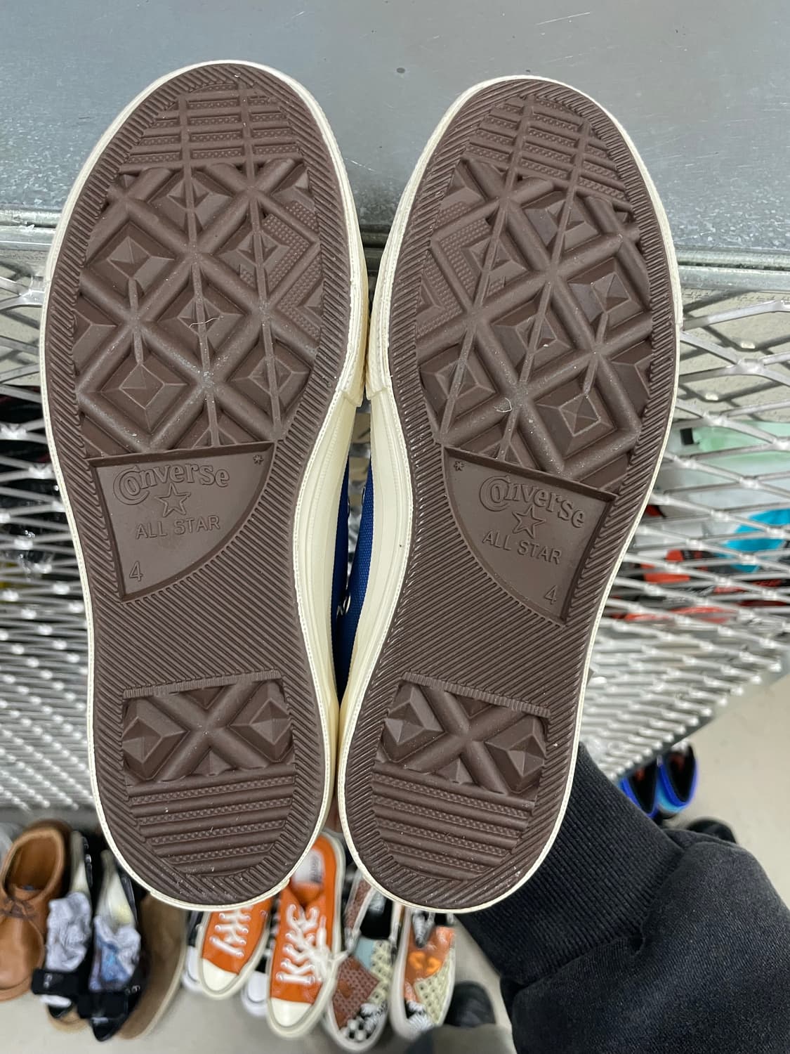 컨버스 x 꼼데 블루 로우 230mm(박스x)(gr-4619) 상품이미지6