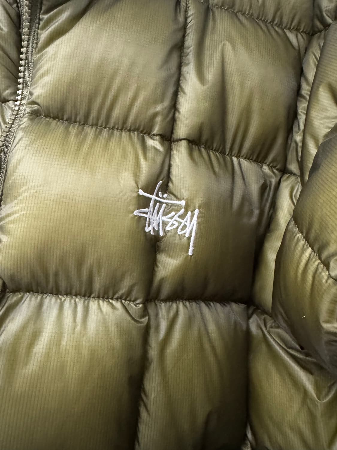 스투시 미드웨이트 페퍼 올리브 M 상품이미지3