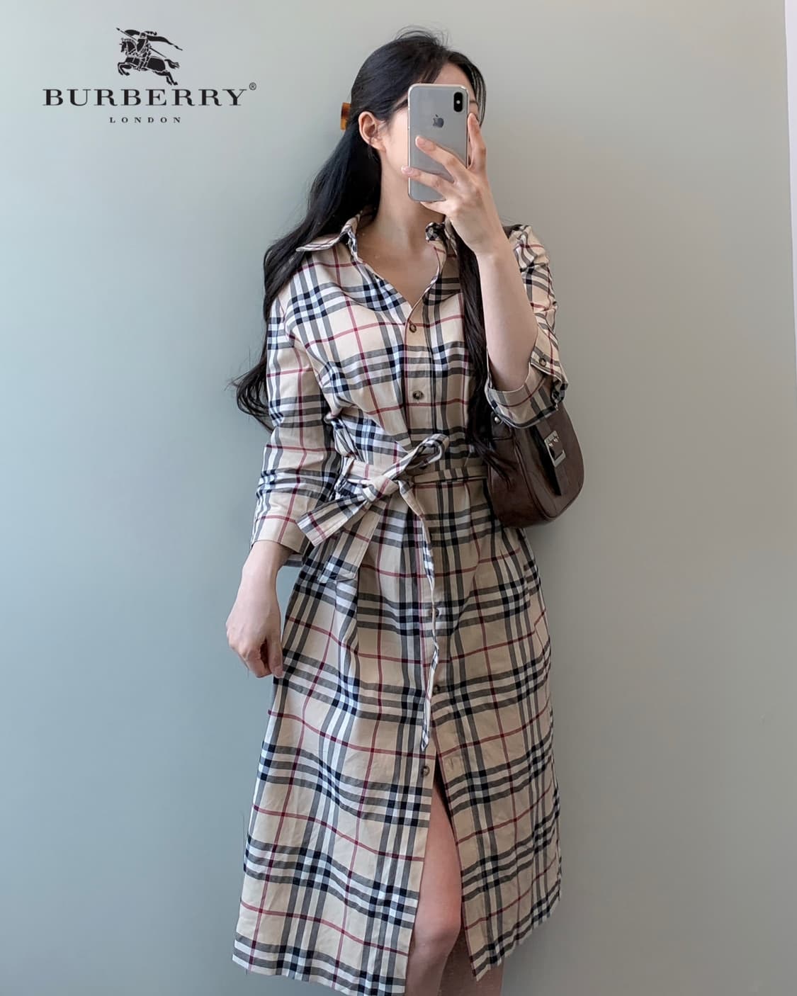 버버리 원피스 상품이미지3