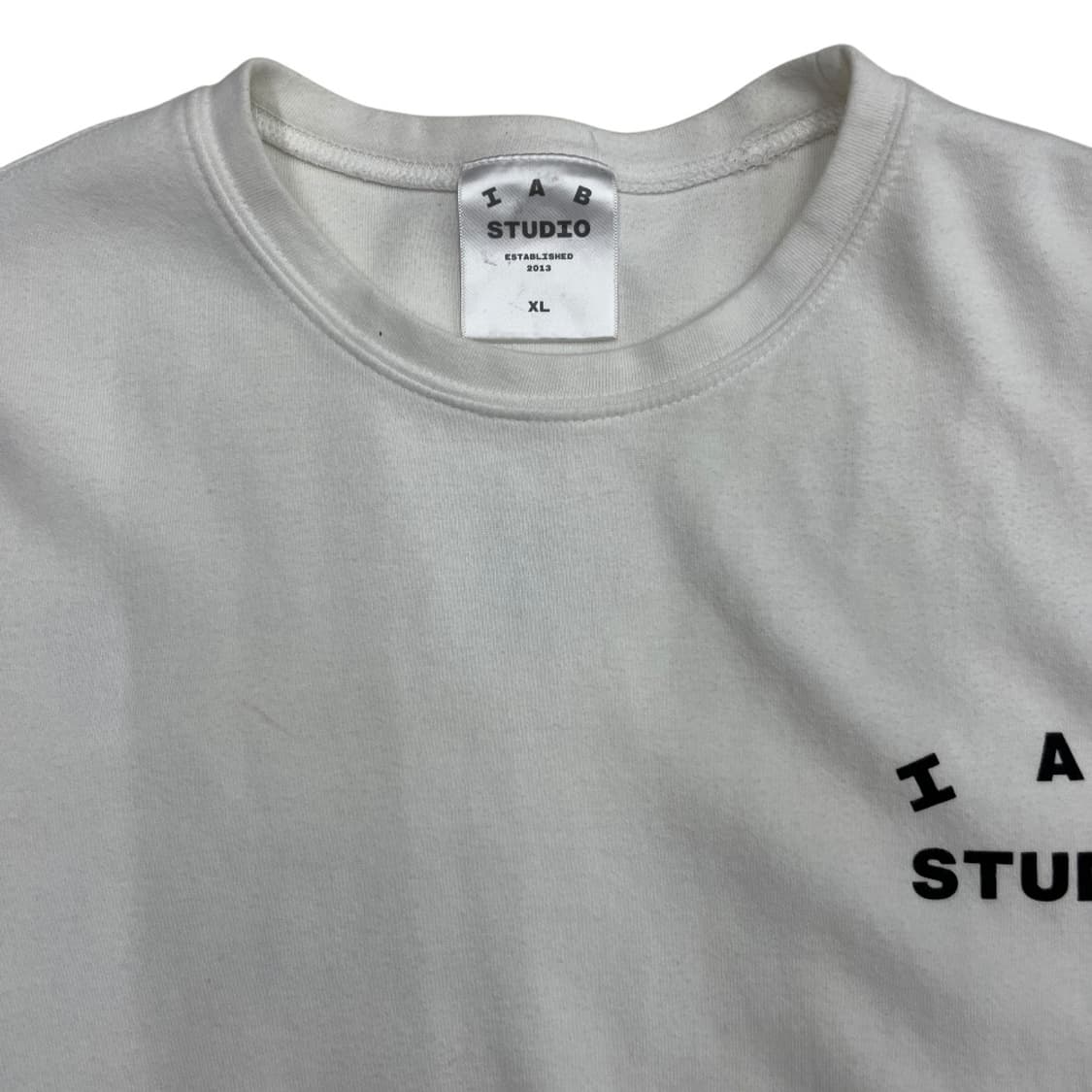 아이앱스튜디오 로고 화이트 반팔 XL 상품이미지5
