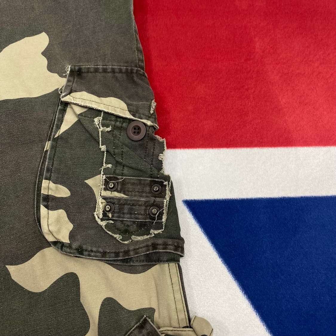 빈티지 밀리터리 카고팬츠 S  상품이미지7