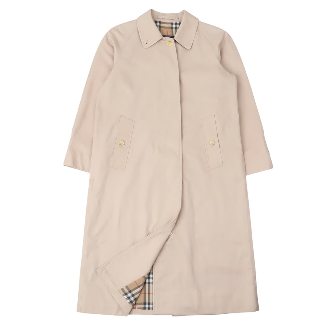버버리 베이지 발마칸 싱글 트렌치 코트 상품이미지1