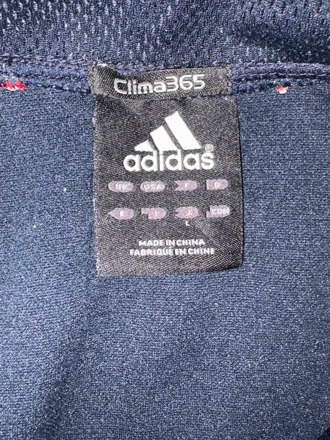 아디다스 재팬 삼선 네이비 레드 트랙탑 져지 상품이미지3