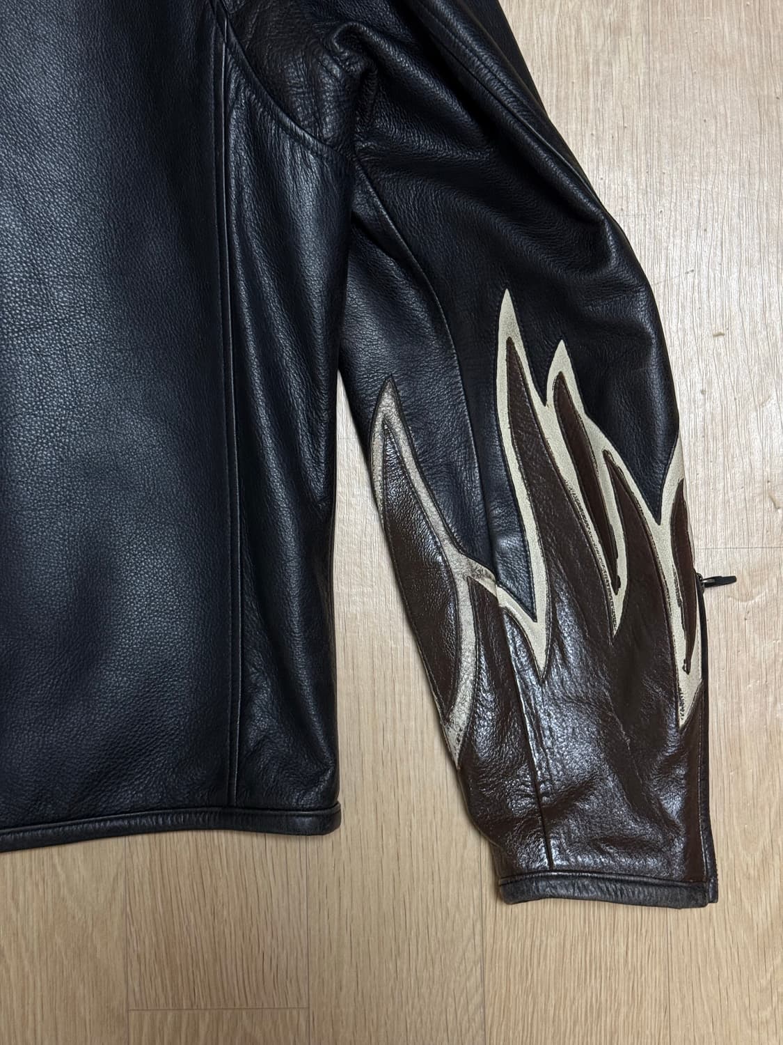 할리 데이비슨 이글 플레임 레더 바이커 자켓 상품이미지10