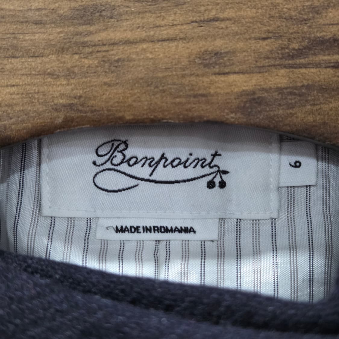 봉쁘앙 키즈 울 블랜드 코트 6A 상품이미지2