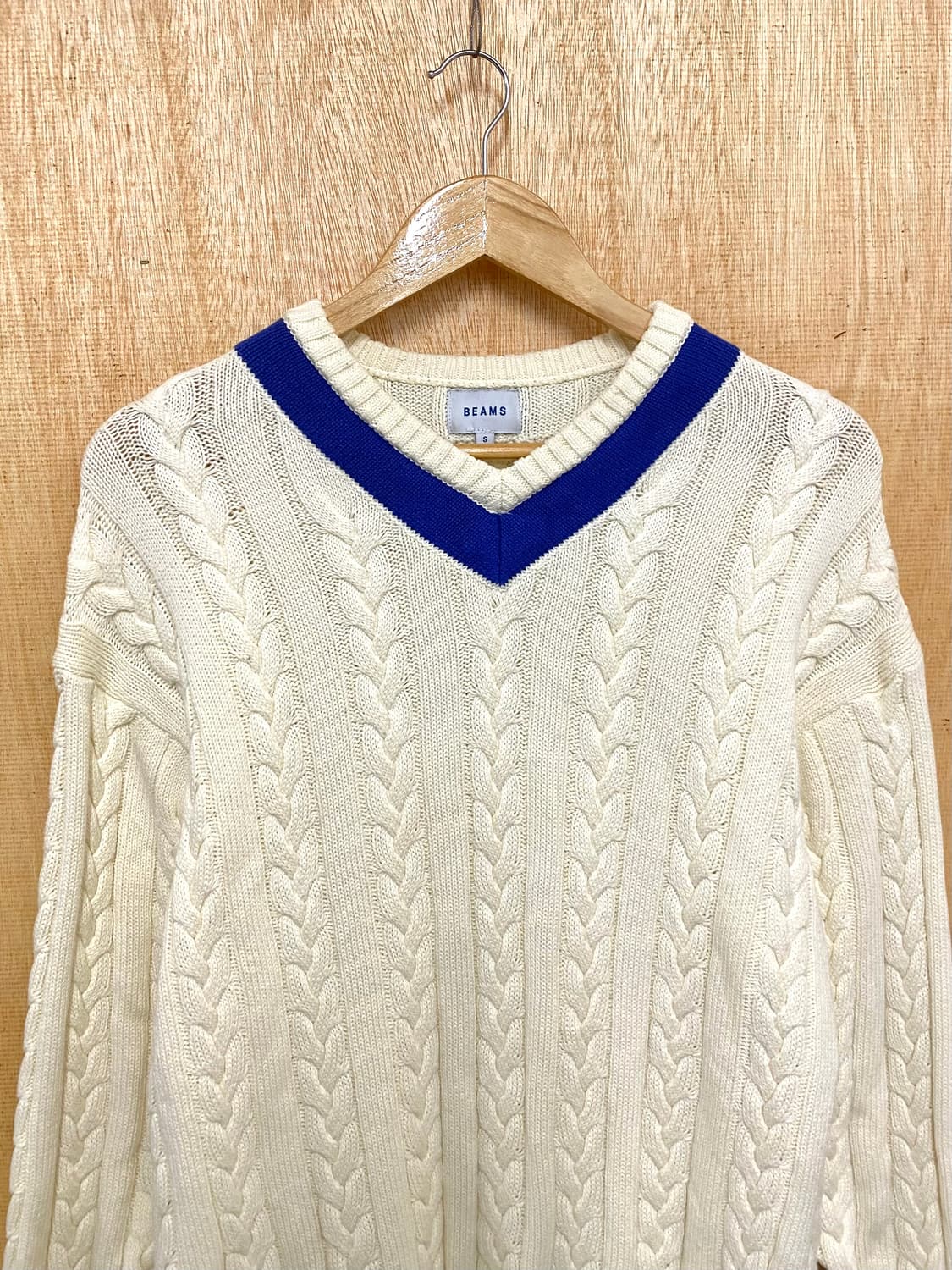 BEAMS twist cricket knit 빔즈 꽈베기 크리켓 니트 상품이미지3