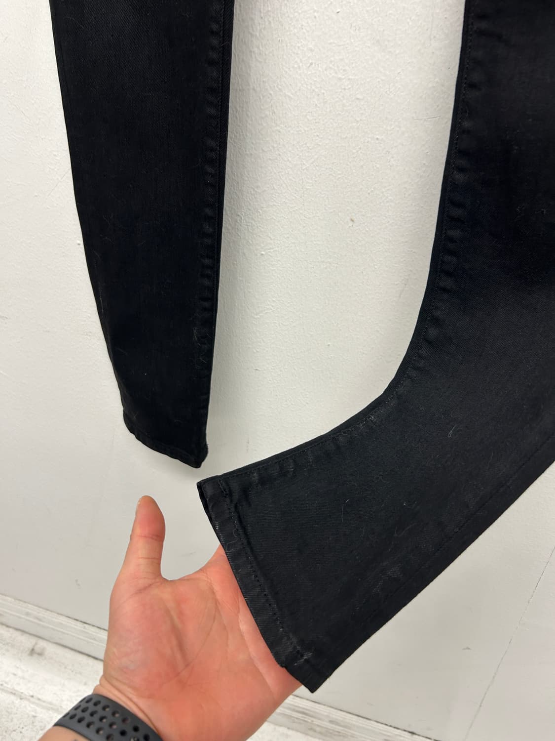 생로랑 블랙 스키니진 팬츠 상품이미지4