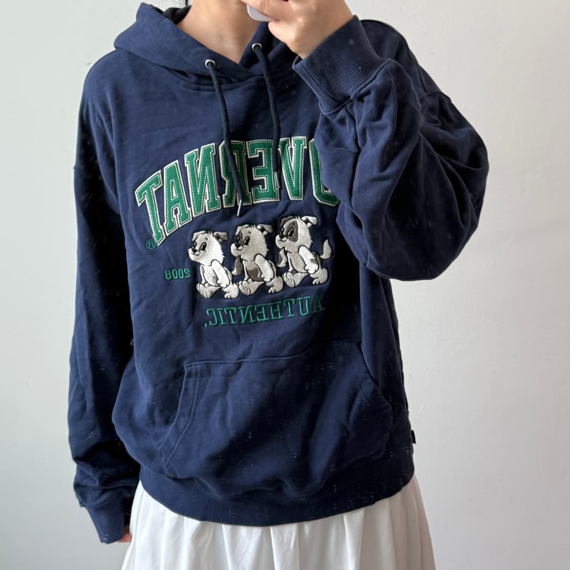 [XXL] 커버낫 네이비 후드티 상품이미지1