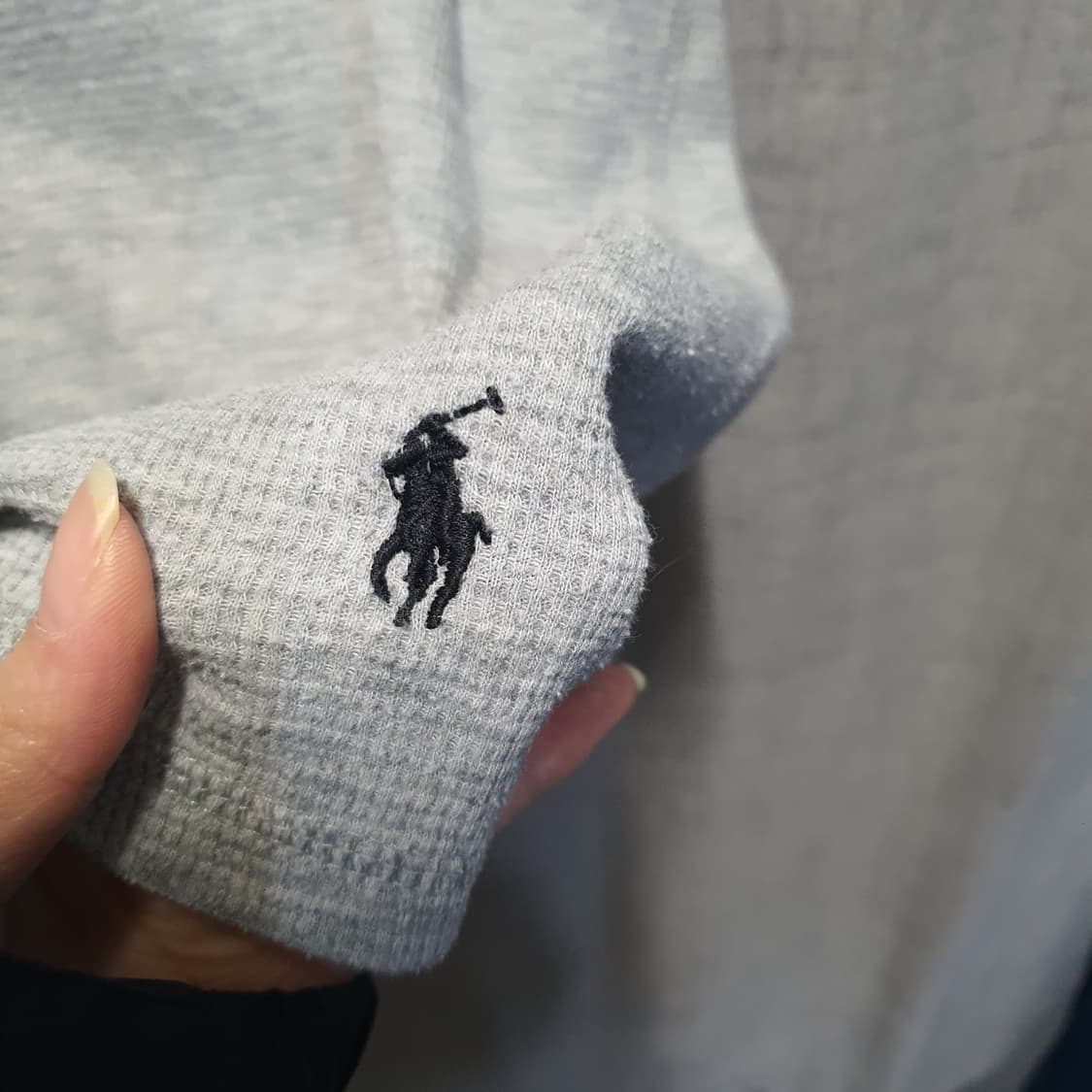 폴로 랄프로렌  와플 숏슬리브 반팔티셔츠  상품이미지3