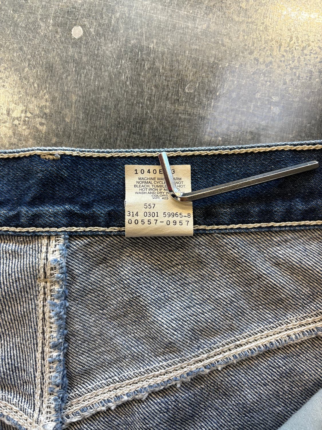 00s 리바이스 557 데님 상품이미지4