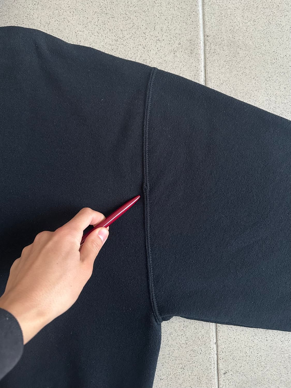 00s 빈티지 러셀 후드 블랙 XXL 상품이미지7