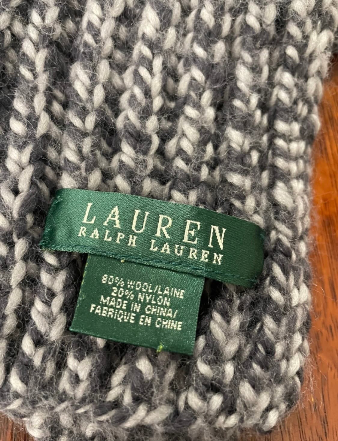 Ralph Lauren 랄프로렌 로렌 믹스 컬러 울 머플러 상품이미지1