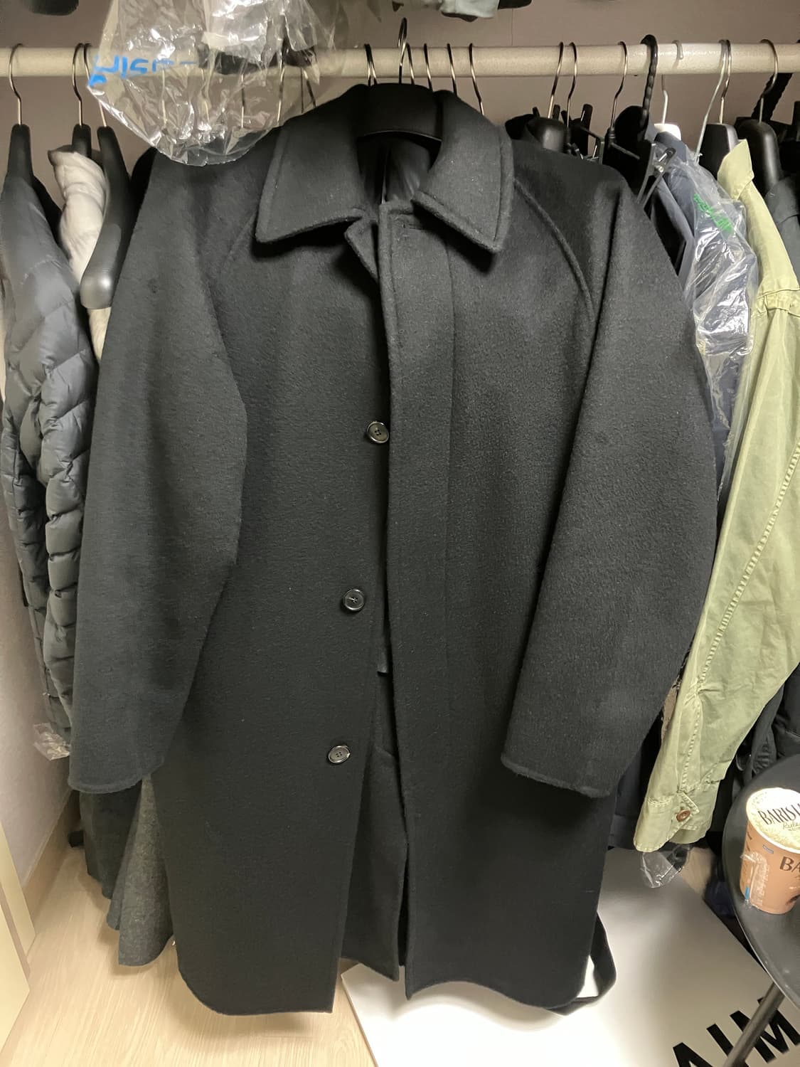 헤지스 발마칸 블랙 상품이미지1