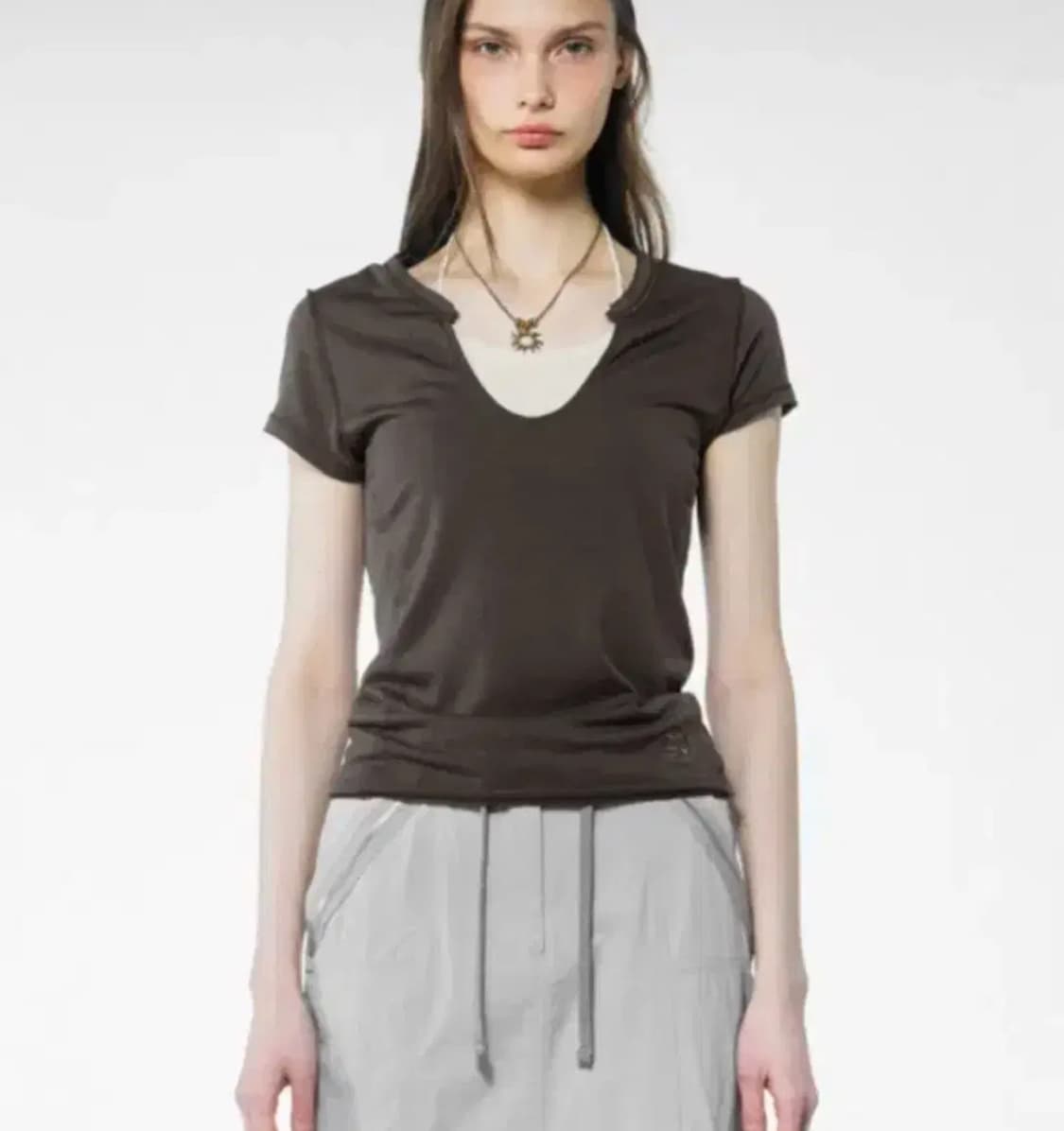 스컬프터 Vintage Symbol Logo Tee Mocha M 상품이미지5