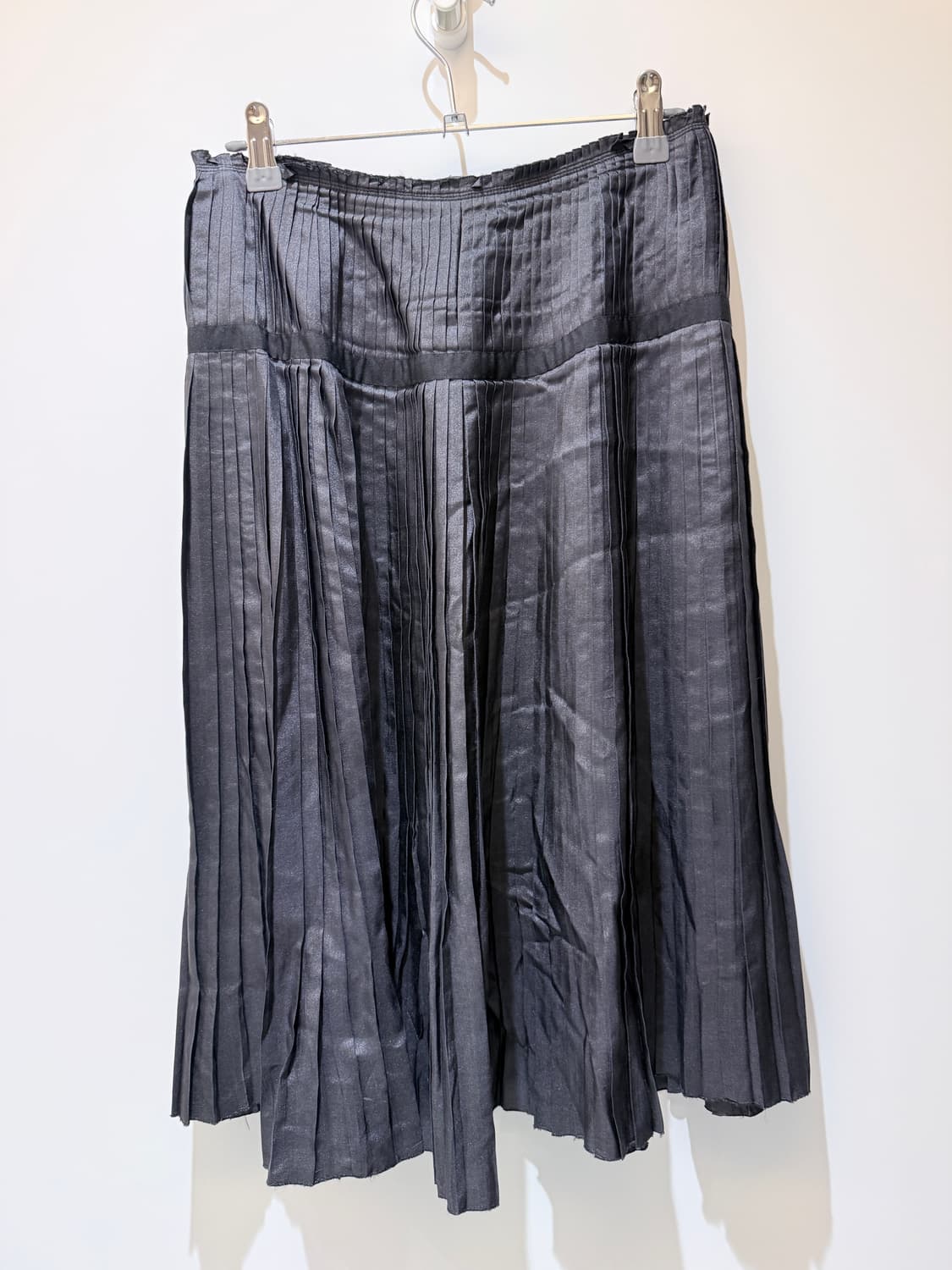 PRADA 빈티지 미디 플리츠 스커트  상품이미지3