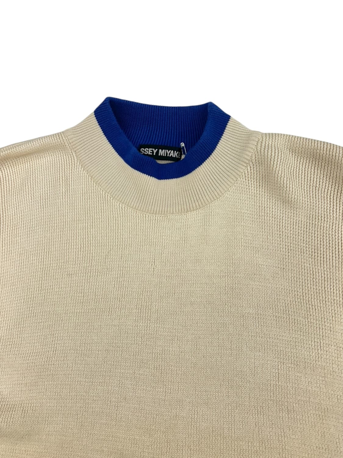 이세이미야케 90s 트리컬러 니트 상품이미지3