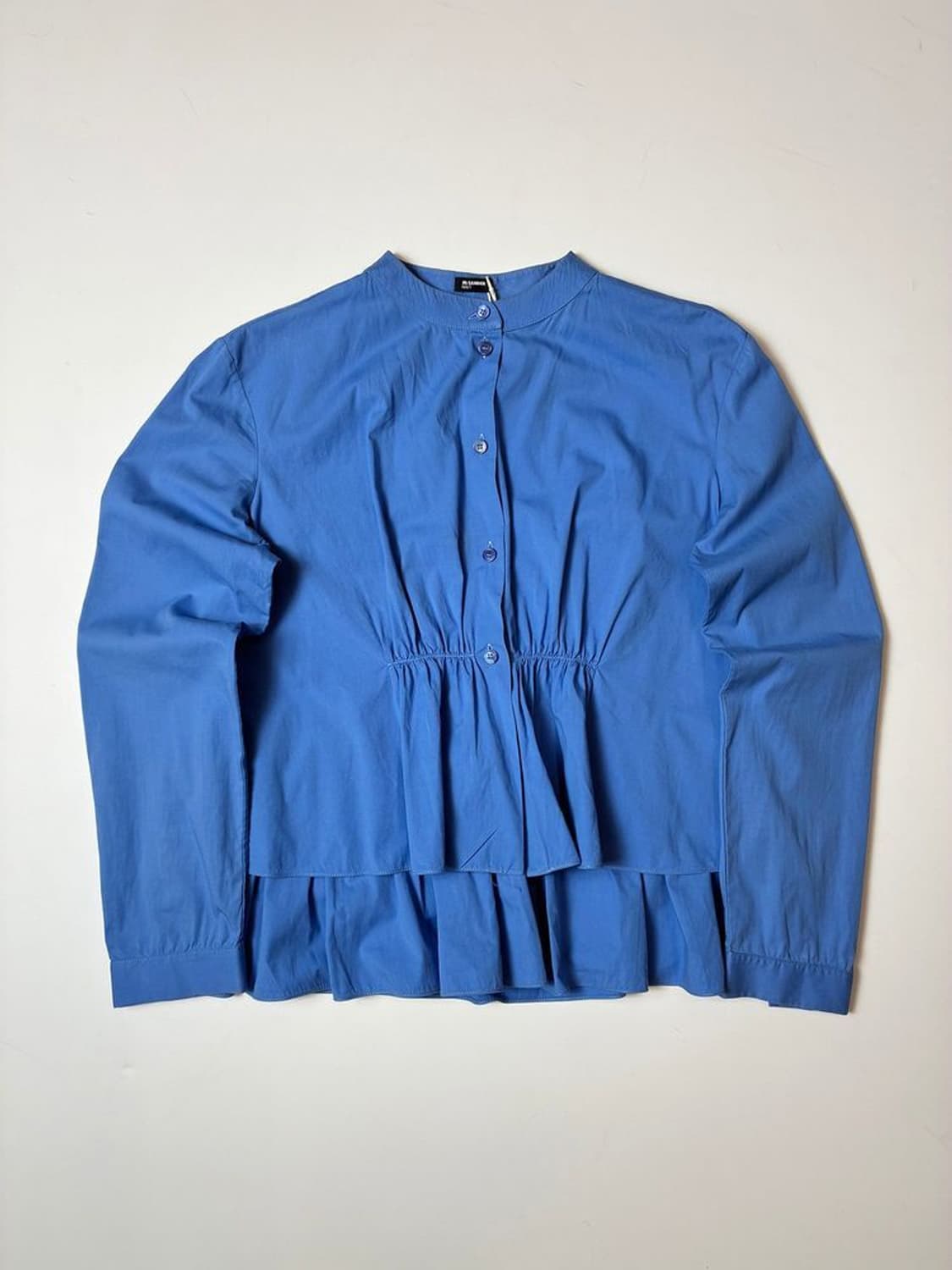 질샌더 16FW 셔링 코튼 블라우스 PN9363 상품이미지1