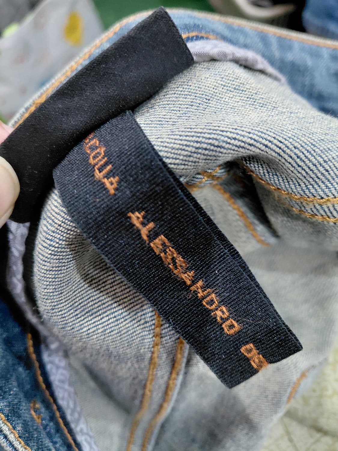 알레산드로 델라쿠아 청바지 38  상품이미지4