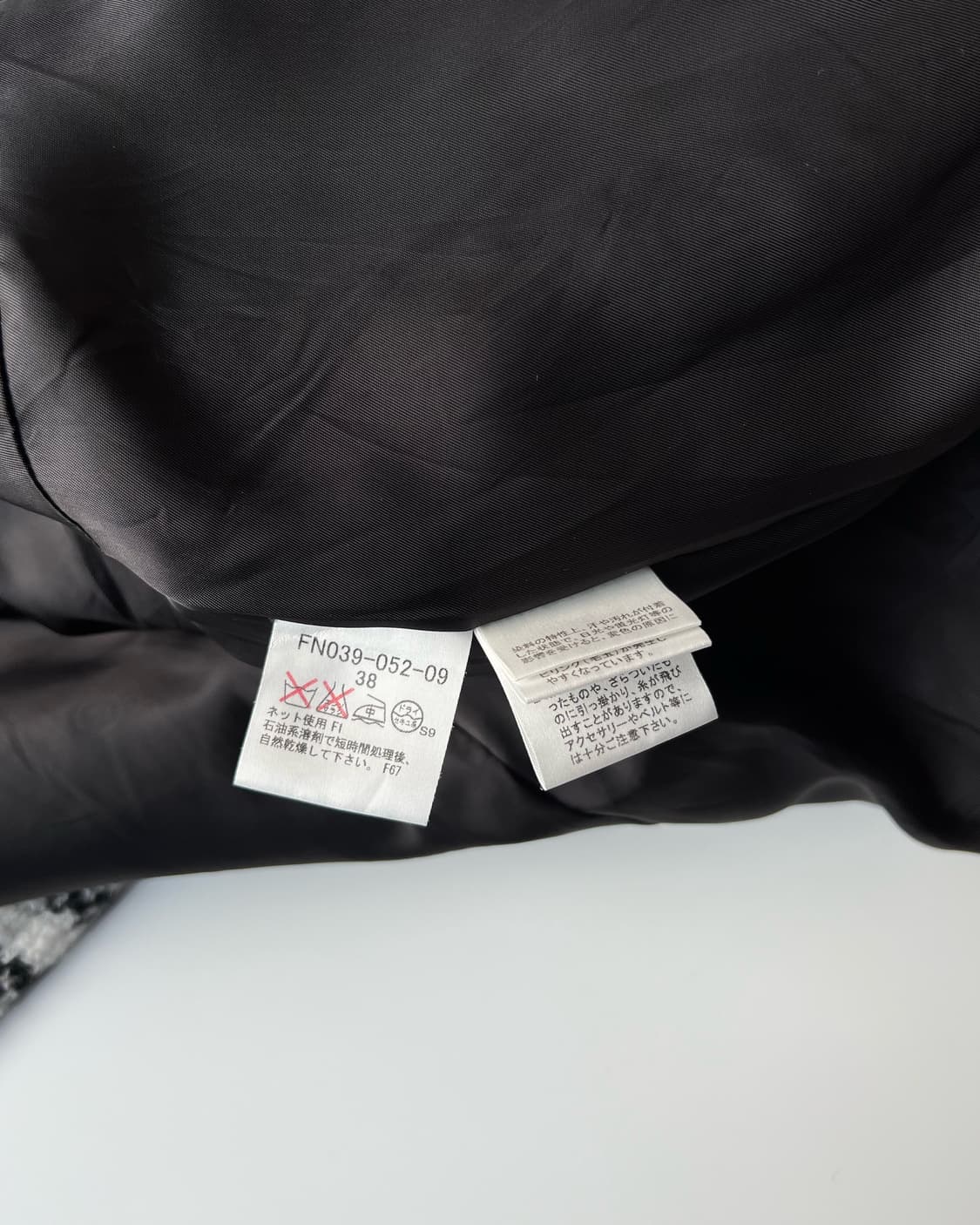 버버리 울 체크 코트 상품이미지7