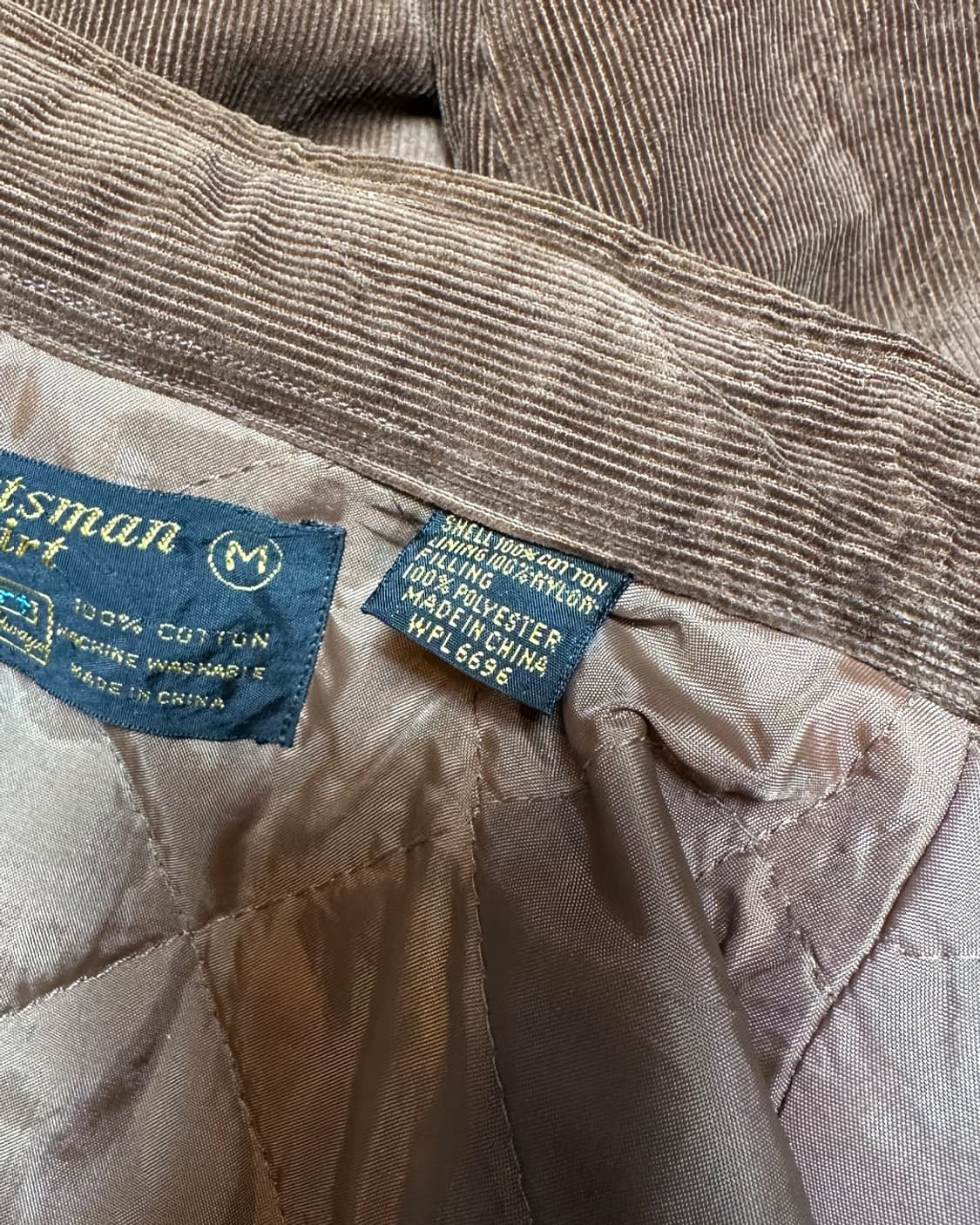 Old Sportsman Shirt 코듀로이 퀄팅 라이닝 셔츠 자켓 상품이미지8