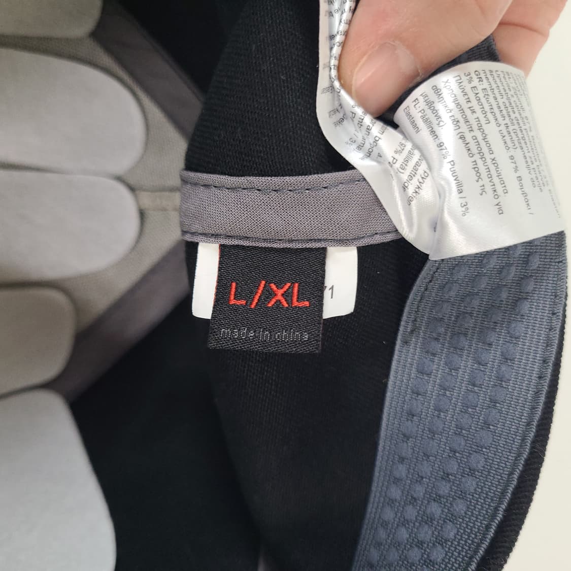 마무트 MAMMUT 구형 블랙 등산 모자 볼캡 (대두58cm~61cm) 상품이미지10