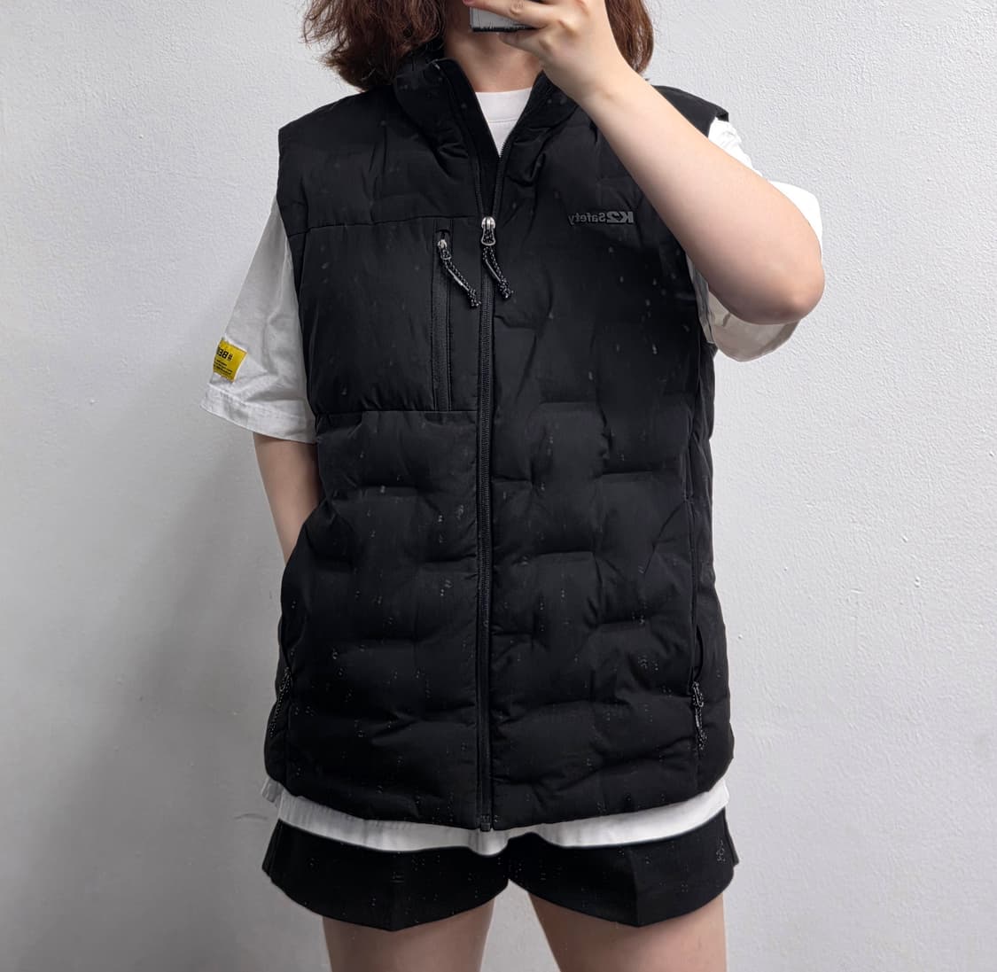 [프립]L/ K2 패딩조끼 블랙 상품이미지2