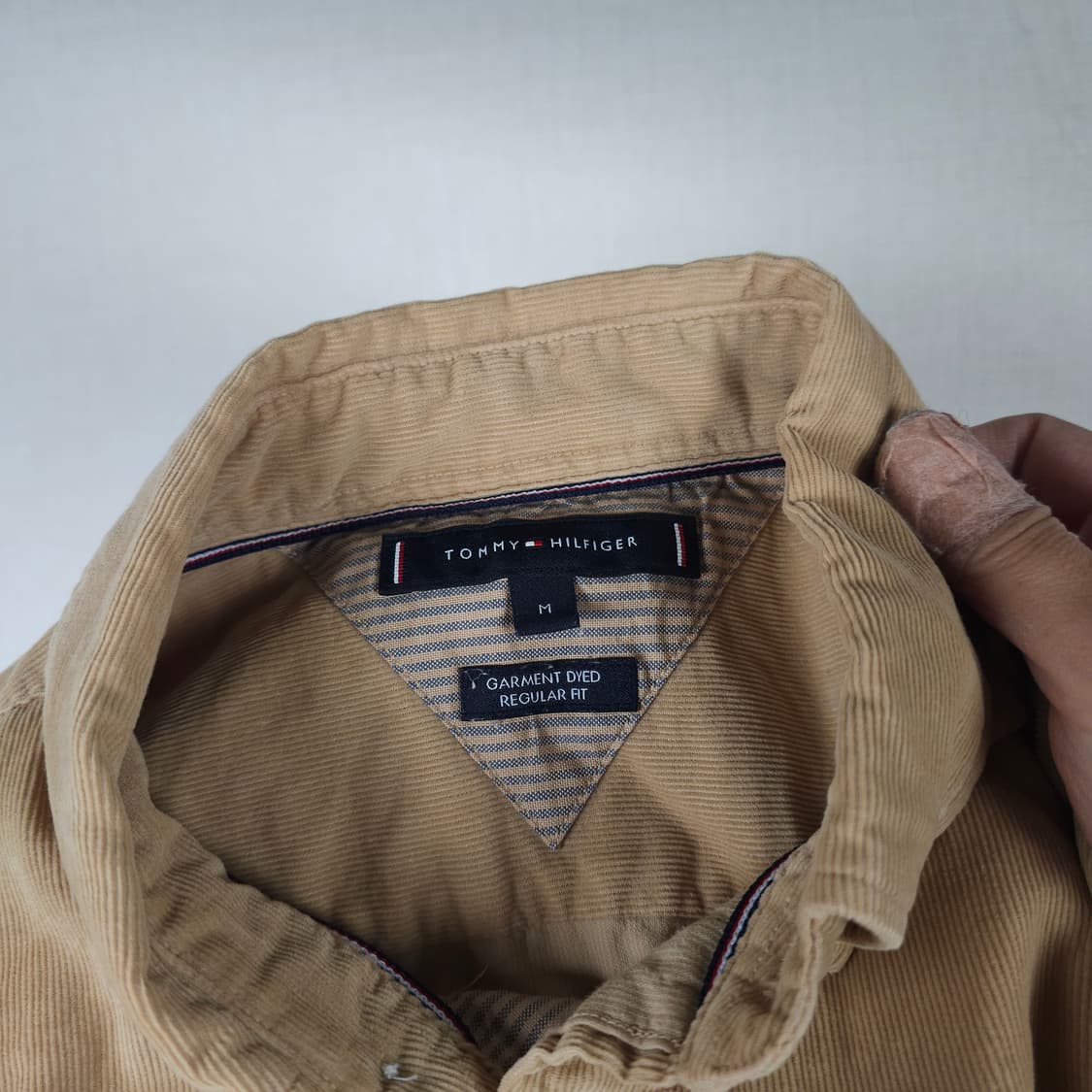 타미힐피거 코듀로이 긴팔남방 남자95사이즈  상품이미지3