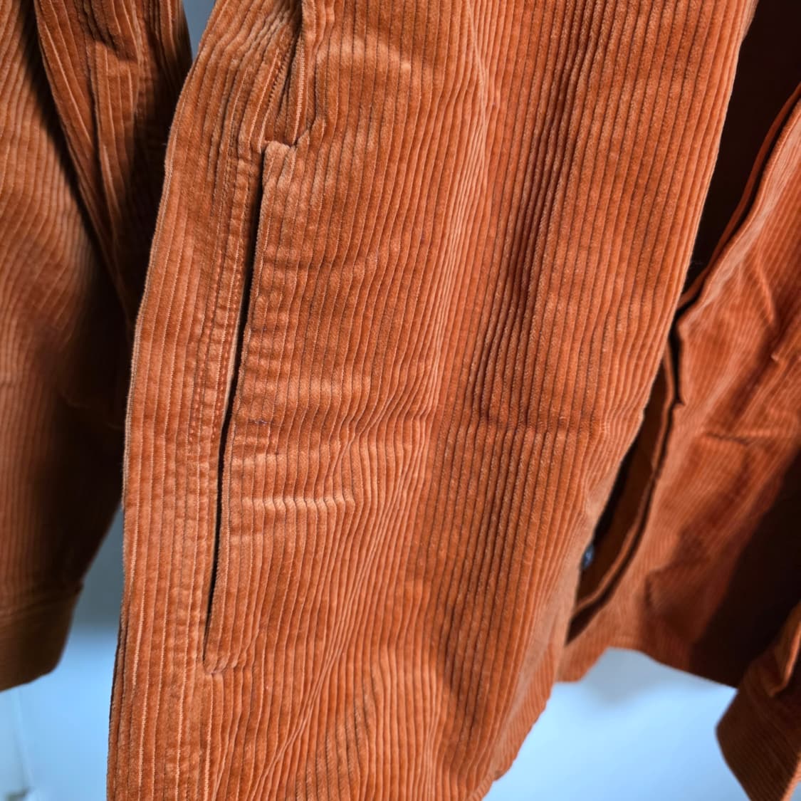 새상품) COS 코듀로이 셔츠 오렌지 (55사이즈) 상품이미지5