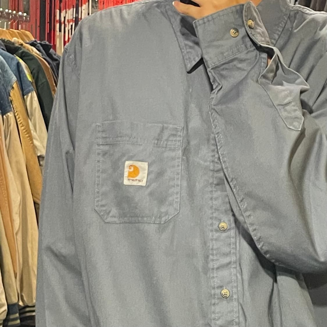 [IM] carhartt 칼하트 소라 긴팔셔츠 상품이미지4