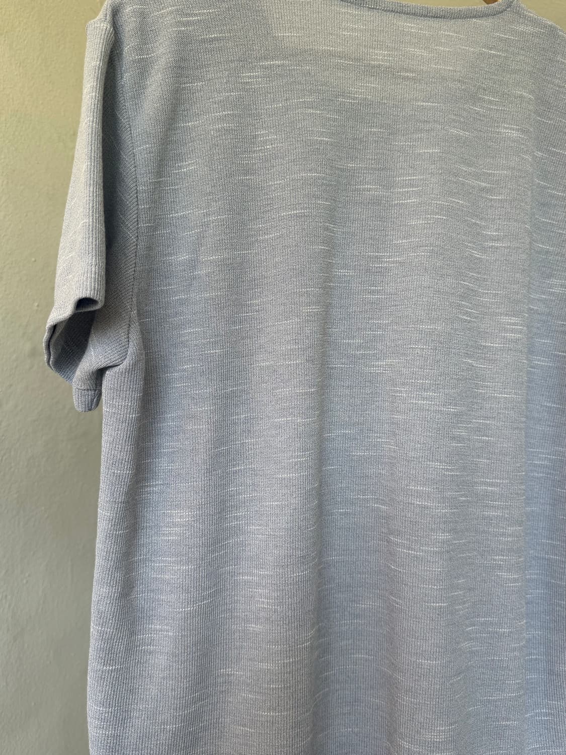 소라색 페어리 자수 반팔 티셔츠 상품이미지6